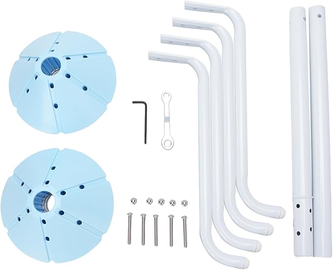 Pool Filter Cleaner Tool Stainless Steel Rotating Stand for Pool Filter Cartridges with Easy Cleaning No Disassembly Required Durable Rustproof Design