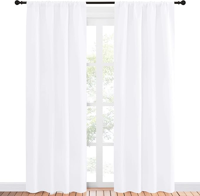 NICETOWN Kitchen Window Curtain Panels