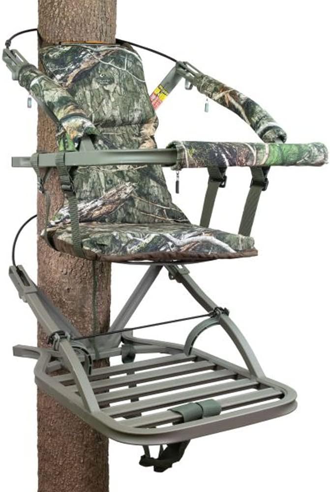 Viper SD Climbing Treestand by Summit Treestands - Lightweight Camo Design