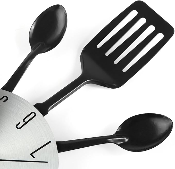16 Inch Cutlery Kitchen Wall Clocks