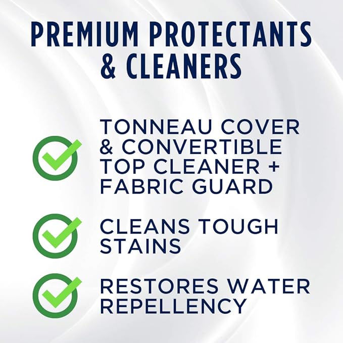 303 Products (30520) Convertible Top Cleaning and Care Kit with Cleaner and Fabric Guard Helps Maintain Water Repellency, Protects Fabric Convertible Tops and Tonneau Covers, 32 fl oz