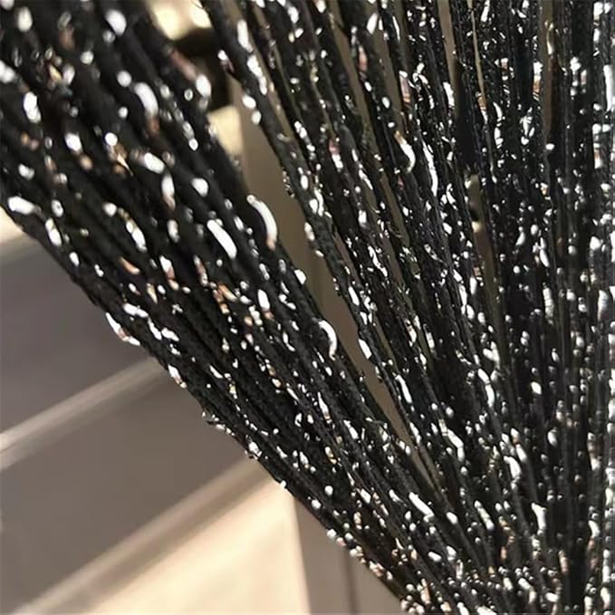 ave split Decorative Door String Curtain Wall Panel Fringe Window Panel Drapes