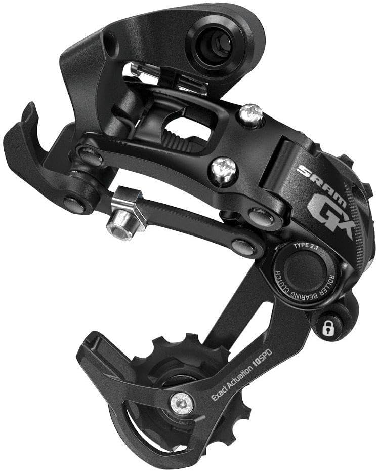 Sram GX Type 2.1 Long Cage Rear Derailleur for MTB - 10-Speed, Black