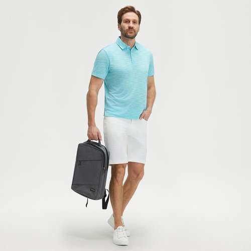 M MAELREG Men's Golf Shirts - Ultra-Light Soft Performance Polo with Quick Dry & UPF 30+ Protection