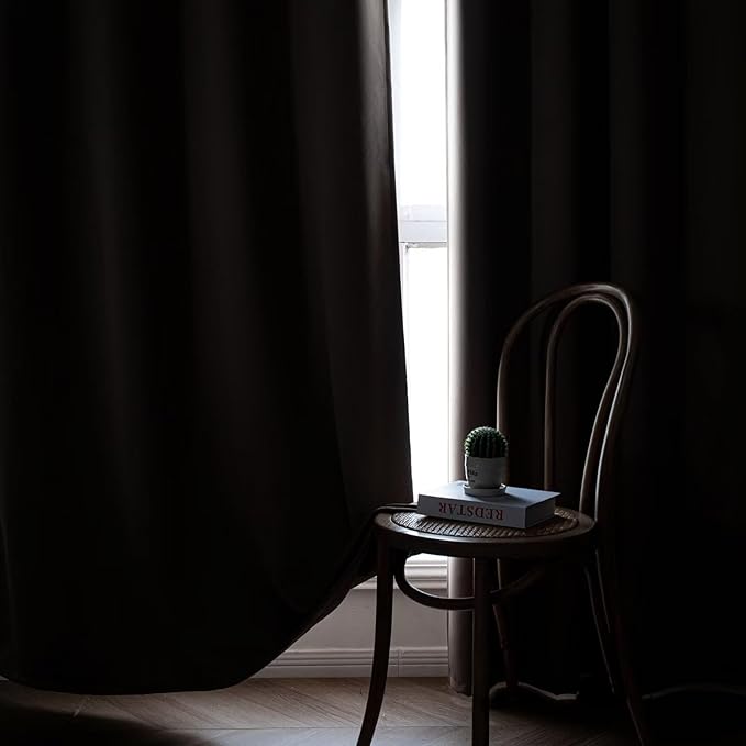 IGEMAEVE Custom Curtains for Bedroom Customsize, Grommet Light Blocking Drapes