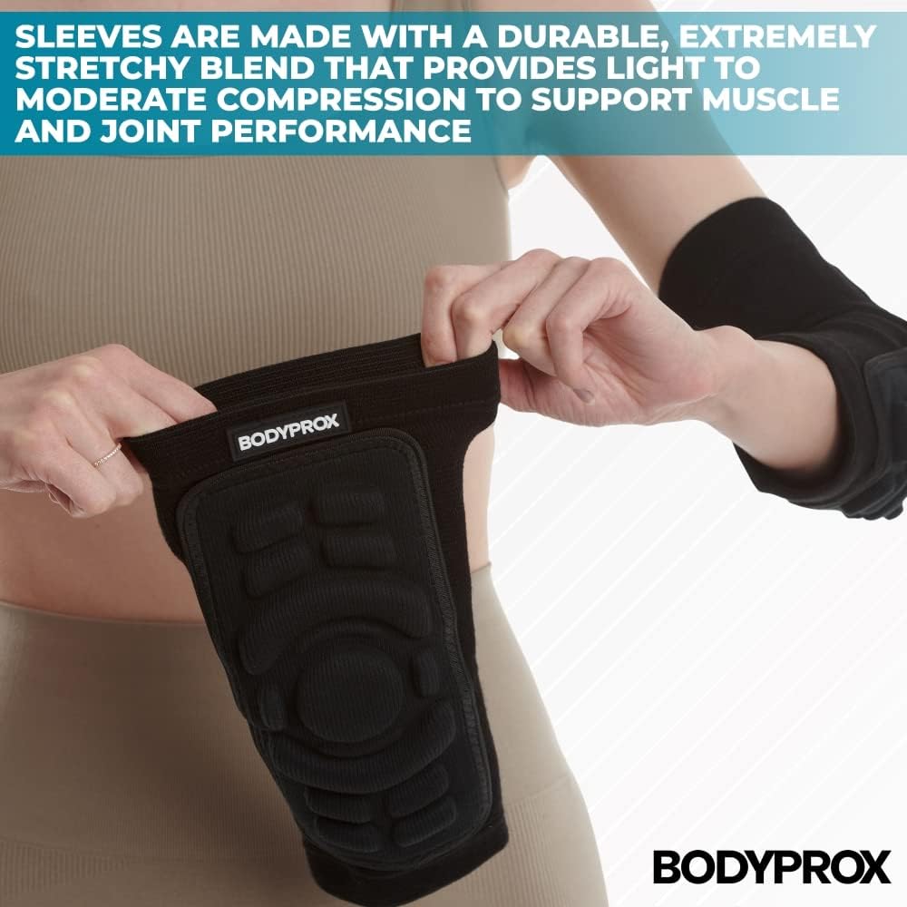 Bodyprox Elbow Guard Pads - Protective Sleeve for Enhanced Comfort | 1 Pair