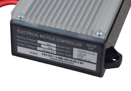 AlveyTech ZK2430-D-FS 4-Wire Controller for The Razor E300/E325 (Ver 20+) - Versions 20+ Only, Replacement Control Module for Electric Scooter/Bike, Motor Speed Control with 4-Wire Throttle Connector
