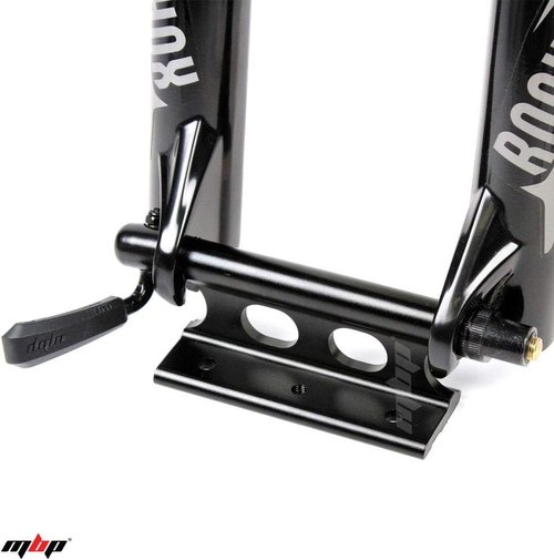 MBP Alloy Quick Release Fork Mount - Bike Block for Truck Bed, Rack & Storage (9x100mm)