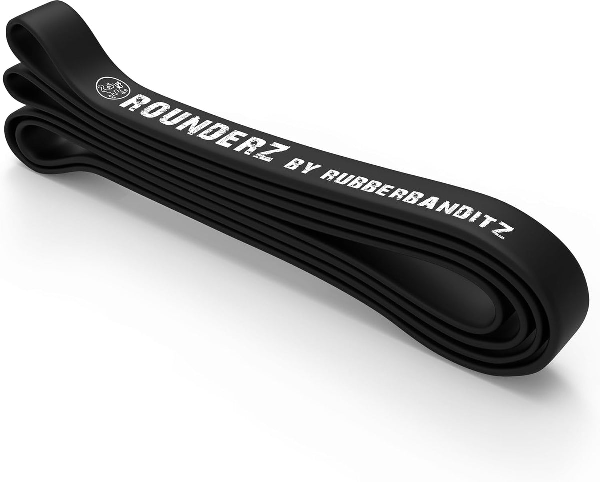 Rounded Edge Resistance Bands - Compact & Lightweight Fitness Bands for All Levels