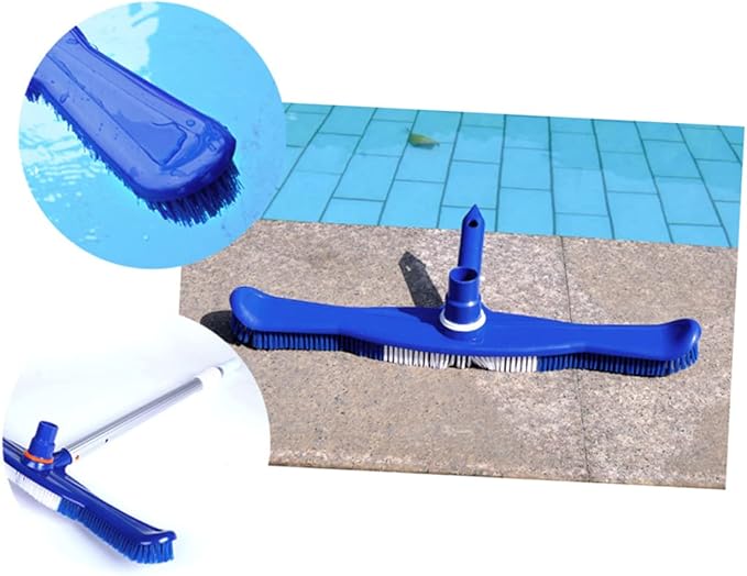 Yardwe 1pc Heavy Duty Swimming Pool Brush Bristles for Cleaning Walls Floors and Steps Versatile Pool Cleaning Tool for Inground