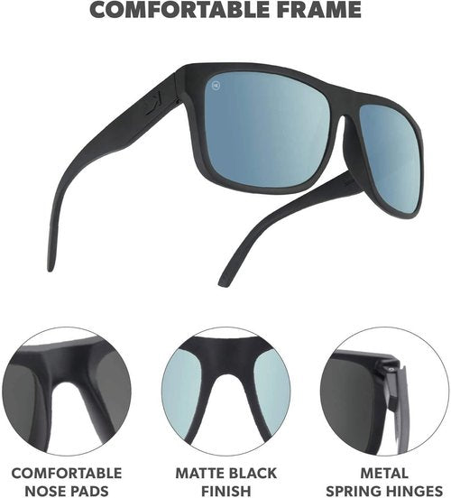 Knockaround Polarized Sunglasses - Torrey Pines Style with UV400 Protection for Men & Women