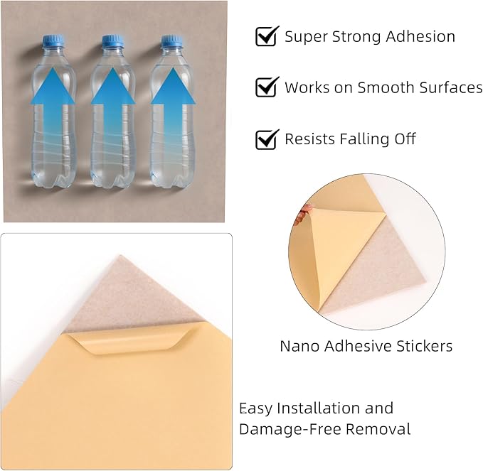 6 PCS Acoustical Wall Panels，23.6 x 23.6 Inch Self-adhesive Sound Absorbing