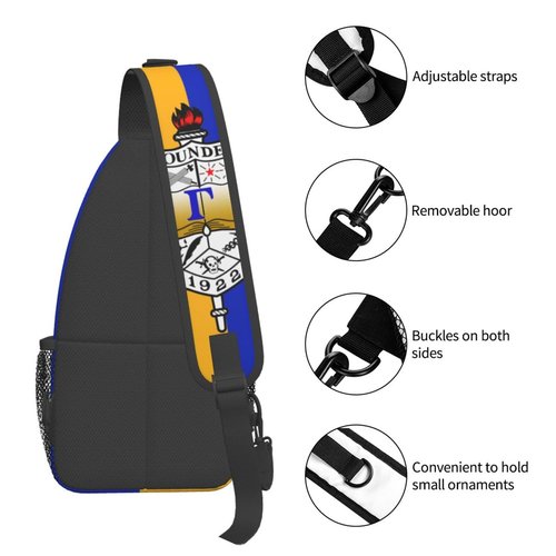 Chest Bag Fashion Multi Purpose Cross Body Bag Casual Hiking Daypack for Women Men