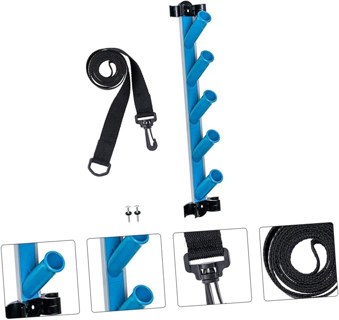 BESPORTBLE 1set Pool Cleaning Tool Rack Water Cleaning Accessory Holder for Easy Storage Random Color Design for Efficient Pool Maintenance