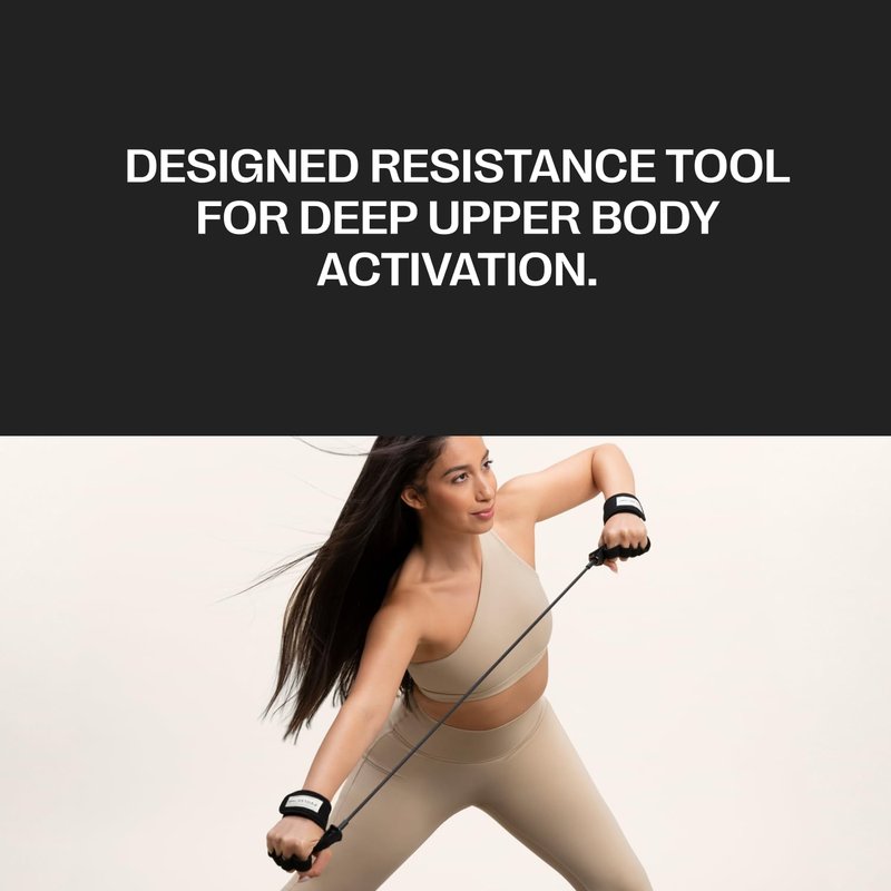 Pvolve P.Band Exercise Resistance Band - Home Workout Equipment to Strengthen Arms, Back and Shoulders, Light Weight Comfortable Glove Design to Improve Mobility, Stability and Posture