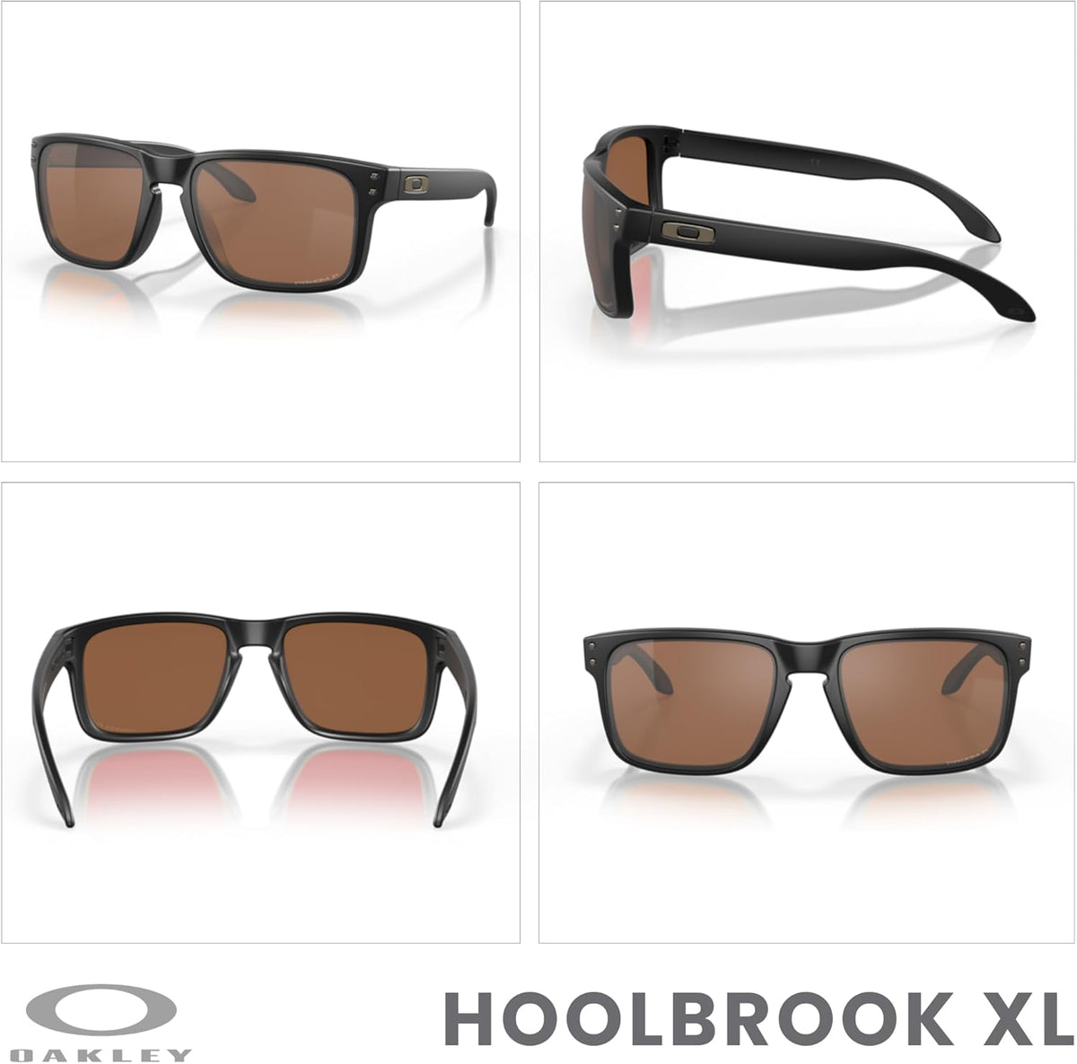 OAKLEY Holbrook OO9102 Square Sunglasses for Men+ Bundle Accessory Leash Kit, Microfiber Pouch