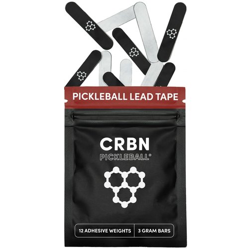 CRBN Pickleball - Lead Tape - Extra Strength 3M Adhesive - 3g Lead Tape for Pickleball Paddles - Customize Paddle Weight to Your Play Style