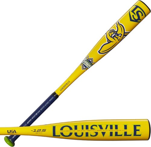 Louisville Slugger Tee Ball Bat - 2025 Savannah Bananas Design | Lightweight -12.5 Size
