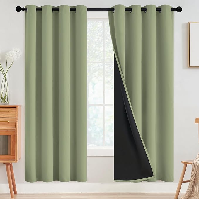 SimpleHome 100% Blackout Curtains