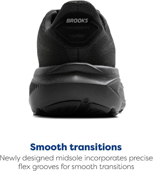 Brooks Men's Ghost 17 Running Shoes - Lightweight Comfort for Neutral Runners | Black/Blue
