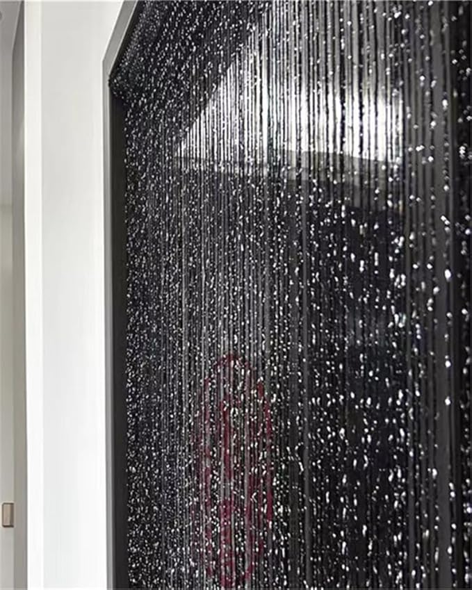 ave split Decorative Door String Curtain Wall Panel Fringe Window Panel Drapes