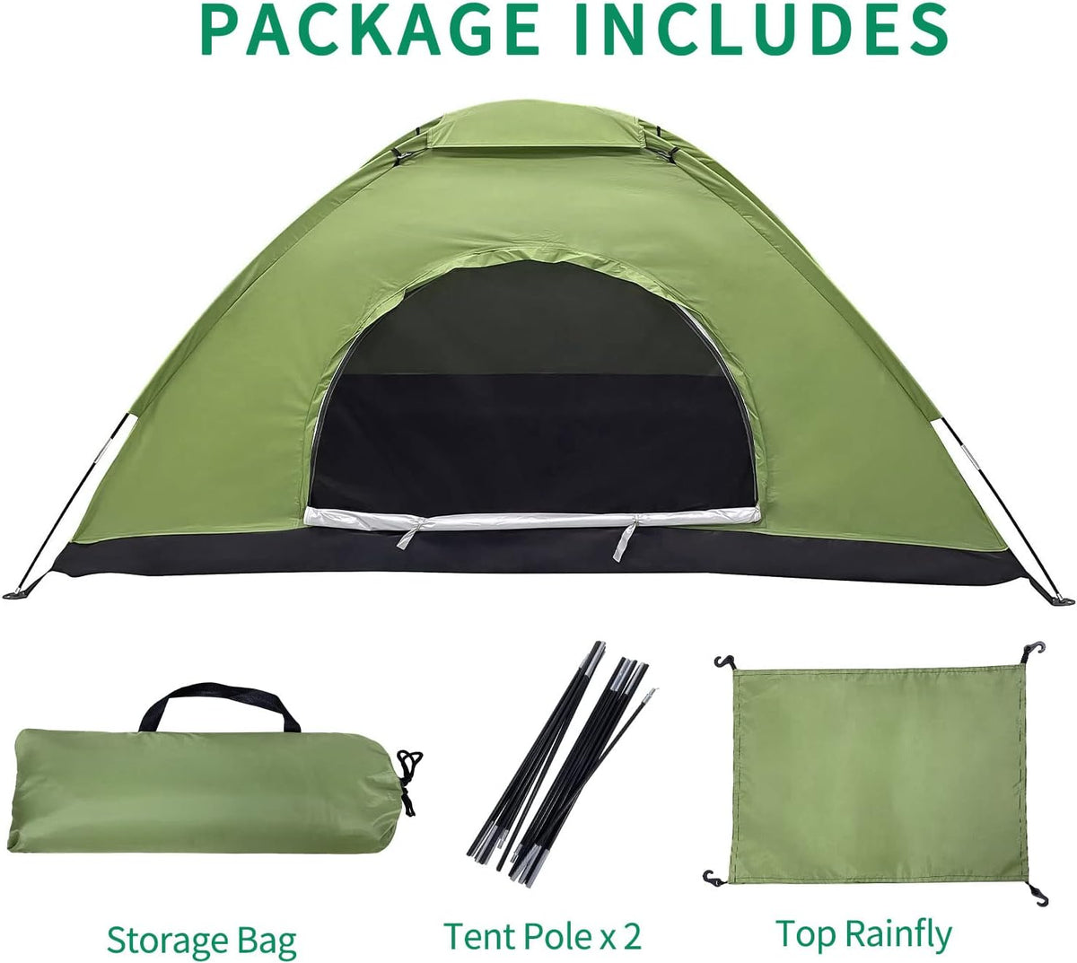 Sutekus Tent Camouflage Patterns Camping Tent Backpacking Tent for Camping Hiking 【Outdoor Equipment】