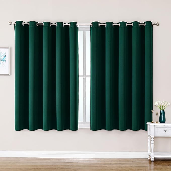 ChrisDowa Blackout Curtains 70 inches Wide