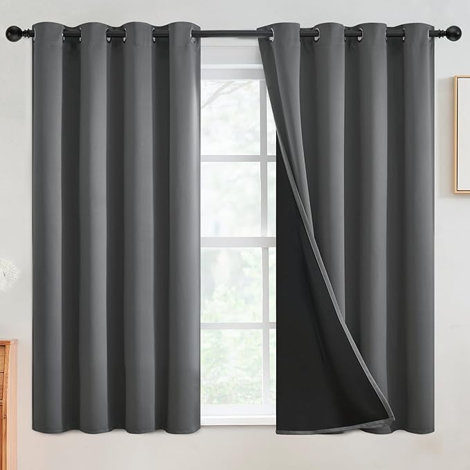SimpleHome 100% Blackout Curtains