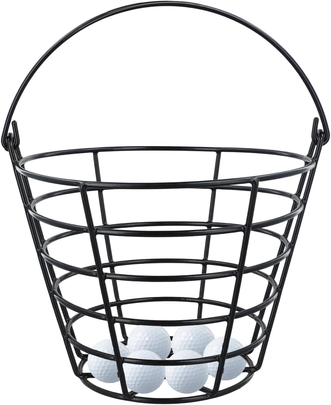 Roykaw Golf Ball Basket - Durable Container for 50 Balls | Convenient Handle for Easy Organization