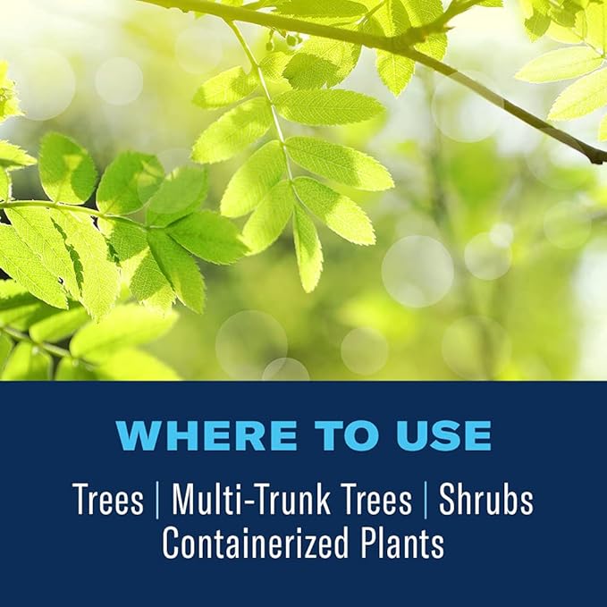 BioAdvanced 12 Month Tree and Shrub Protect and Feed, Concentrate, 32 Oz, Insect Killer and Fertilizer & Plant Food