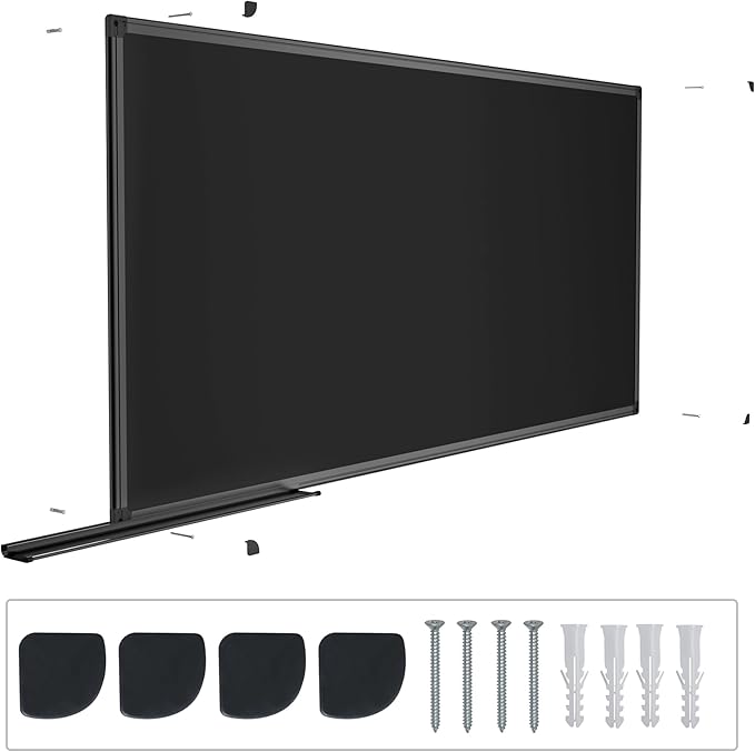 SELEAD Double-Sided Magnetic Chalkboard 48 x 24 Inches