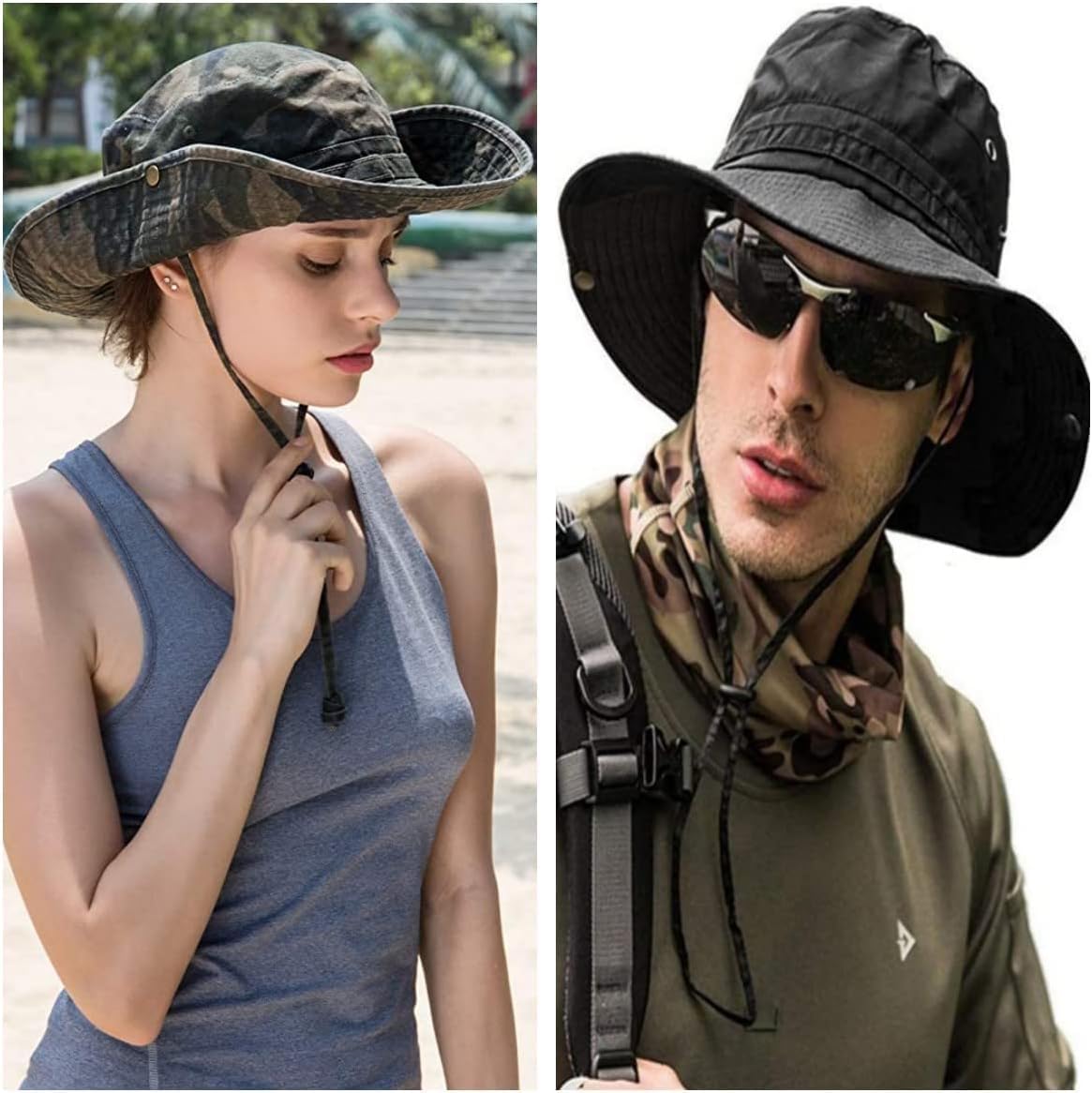 Skiennix Bucket Hat - UPF 50+ UV Protection for Men & Women | Foldable Boonie Hat for Summer Adventures