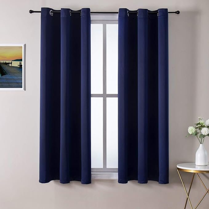ChrisDowa Grommet Blackout Curtains