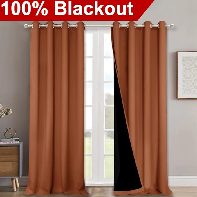 NICETOWN 100% Blackout Curtains