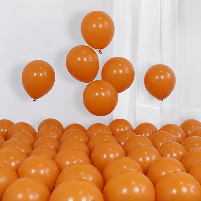 Orange and Black Balloons Arch Kit, 162pcs Orange Black White Metallic Silver and Confetti Balloons for Basketball Theme Birthday Halloween Trick or Treat Fall Party Decorations