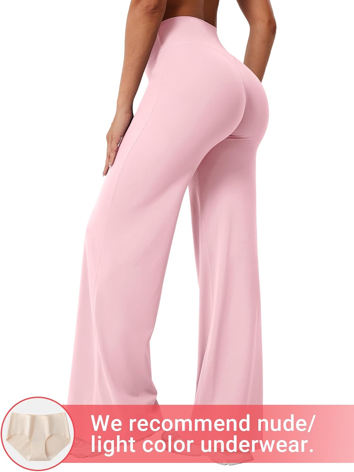 YEOREO High Waist Workout Leggings - No Front Seam, Buttery Soft Gym & Yoga Pants | 29"/31.5"/33"/35" Sizes