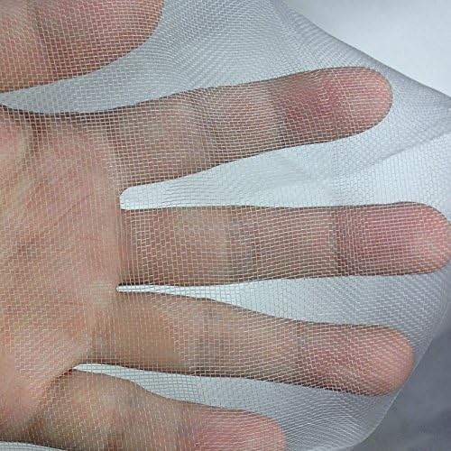 16Ft x 50Ft Mosquito Bug Insect Bird Fine Mesh Net Barrier Hunting Blind Garden Screen Netting for Protect Your Plant Fruits Flower