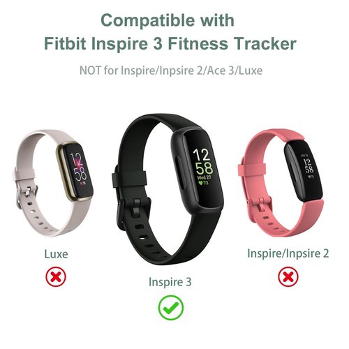 Fitbit Charger Cable - Replacement for Inspire 3 | 2 Pack, 3.3 Ft Length
