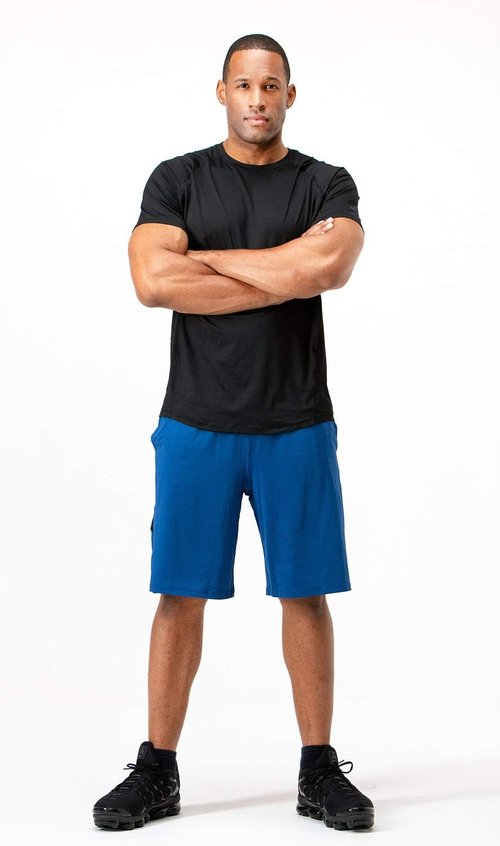 DEVOPS Men's Quick Dry Athletic T-Shirts - 3-Pack Sun Protection for Running & Workouts