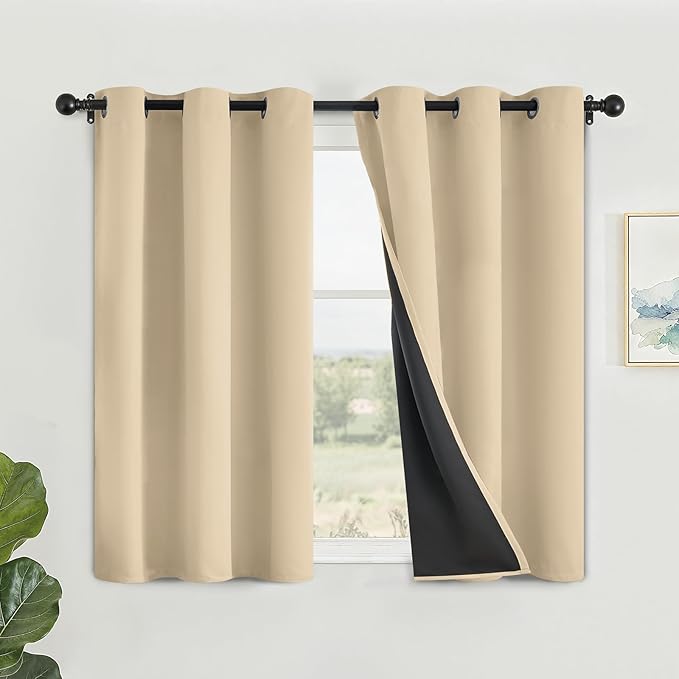 SimpleHome 100% Blackout Curtains