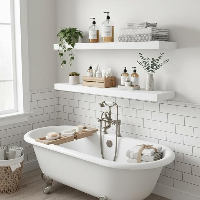 Vivelove 12 Deep Floating Shelves