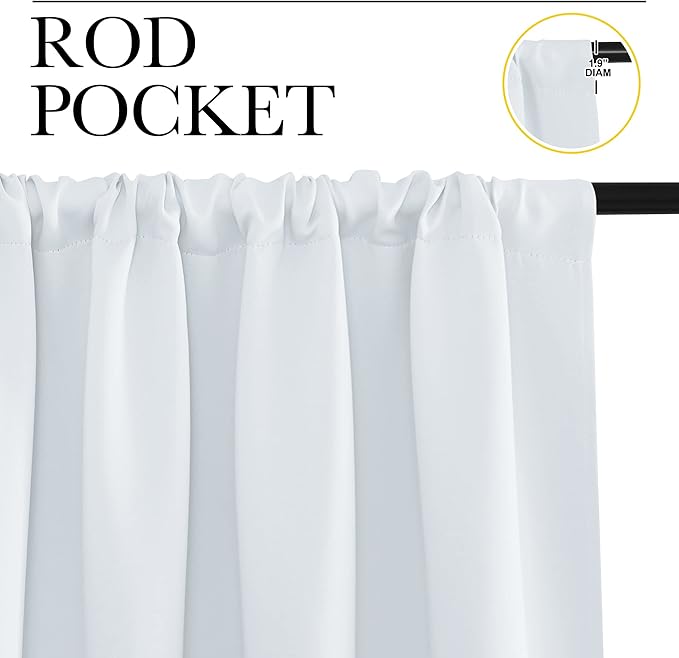 NICETOWN Bedroom Curtain Panels