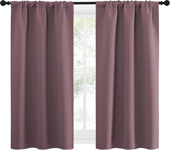 NICETOWN Kitchen Curtains, Short Blackout Curtains & Drapes, Home Decoration