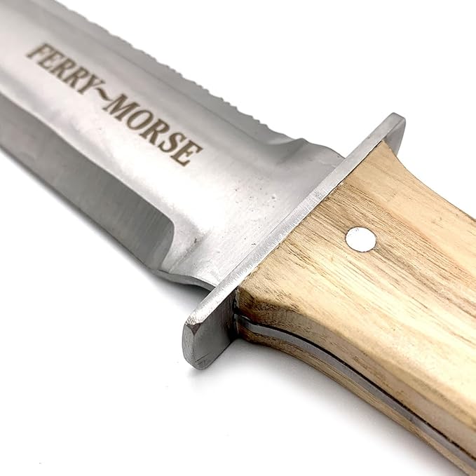 Ferry Morse Hori Hori Knife & Trowel Combo - Weeding, Planting, Digging - 7 in - Stainless Steel