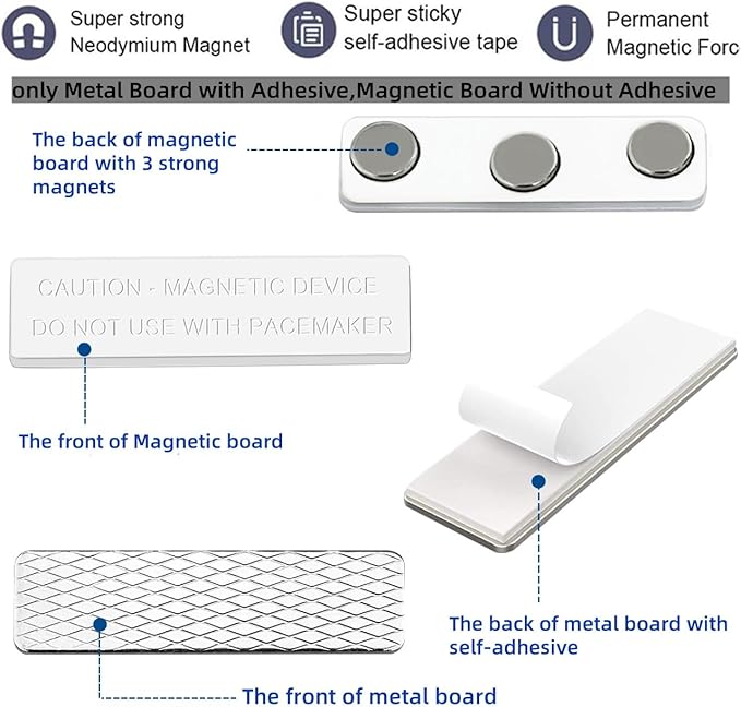 Blackout Blind Accessory, 12Pair Magnetic Closure