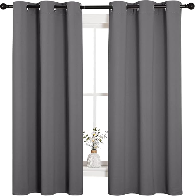 NICETOWN Thermal Insulated Grommet Blackout Curtains