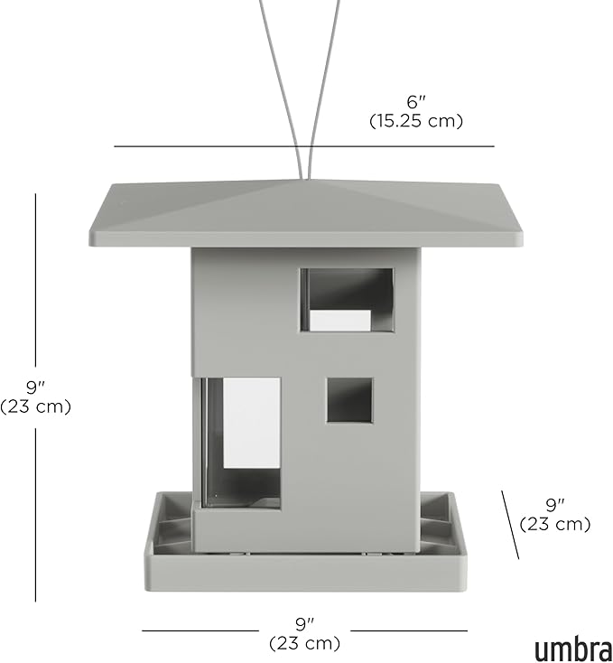 Umbra Modern Bird Café, Grey