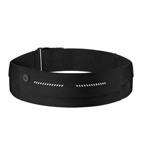 Versatile Zipperless Running Waist Belt for Women Men, Perfect for Workout & Sports, Holds Phone & Essentials, Ideal for Active Lifestyle, Secure Fit Fanny Pack and Sleek Design for Every Runner.