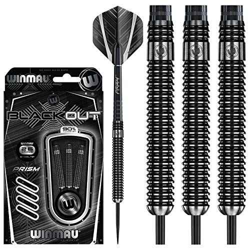 WINMAU Black Diamond Darts - Diamond Fusion - Bomb - 23G - Includes Darts Corner Checkout Card