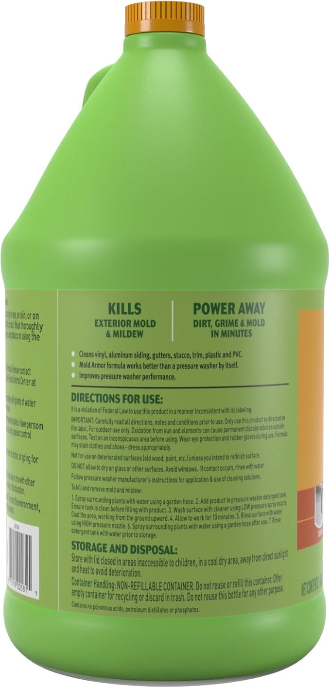 W M BARR FG581 128OZ Siding/House Wash